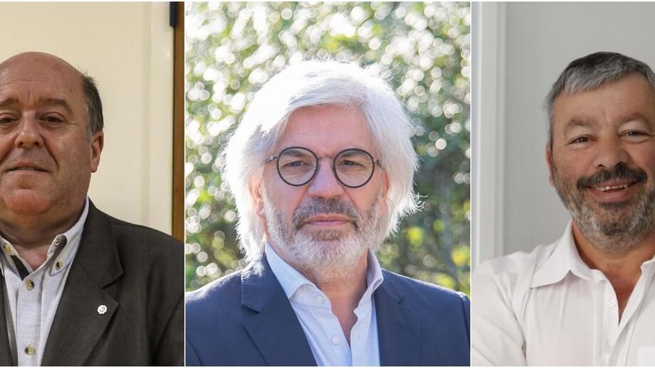 Sérgio Pina, Mário Cachada e Jorge Fernandes