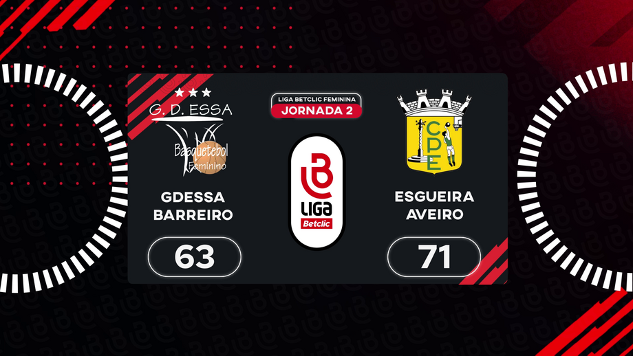 Os principais lances do duelo da 2.ª jornada do campeonato
