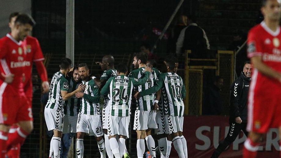 Duelo da 19.ª jornada da época 2016/17 entre V. Setúbal e Benfica. Vitória sadina por 1-0