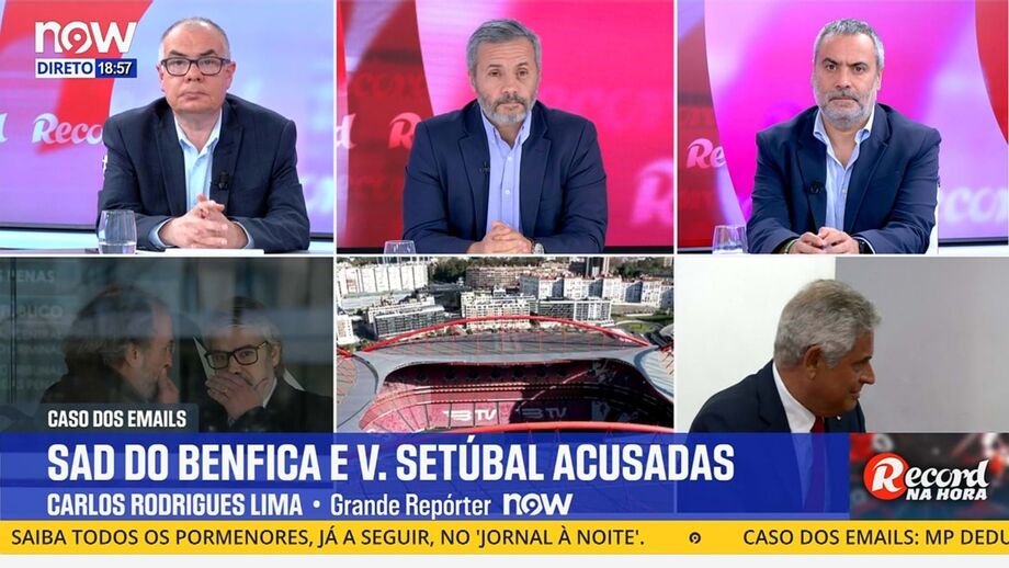 Carlos Rodrigues Lima, grande repórter Now, sobre caso dos emails que envolve o Benfica