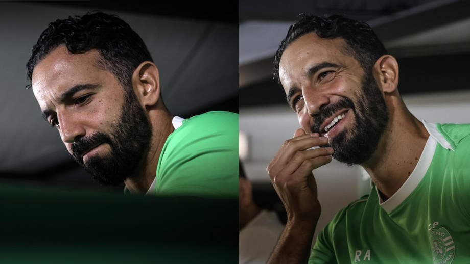Record mostra-lhe momentos da conferência de imprensa do treinador do Sporting