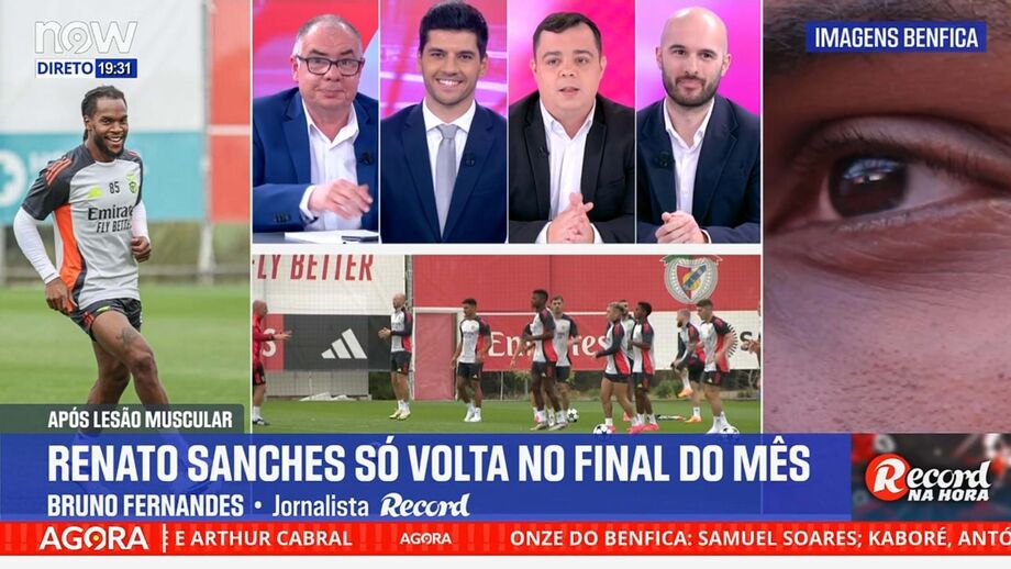 Discussão em grande destaque no programa 'Record na Hora' no Now