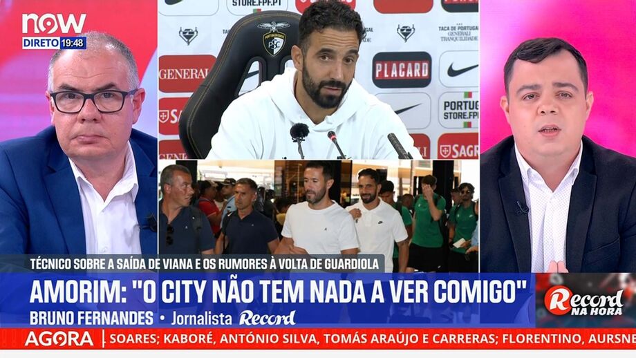 Bruno Fernandes, jornalista de Record, sobre saída de Hugo Viana para Inglaterra