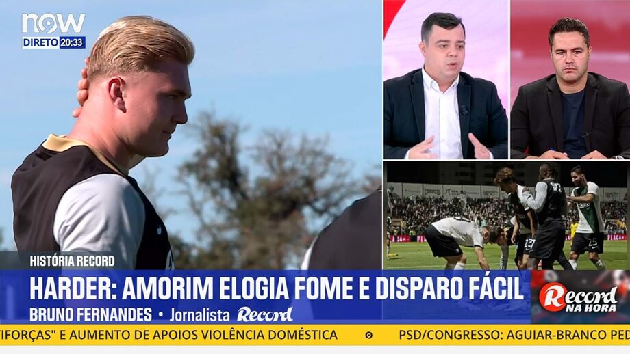 Bruno Fernandes, jornalista de Record, analisa rendimento dos avançados do Sporting