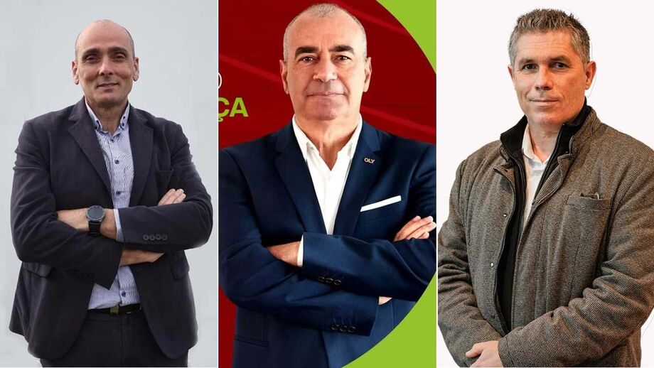 Paulo Bernardo, Domingos Castro e Fernando Tavares