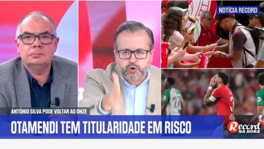 Subdiretor de Record em declarações no programa 'Record na Hora' no Now
