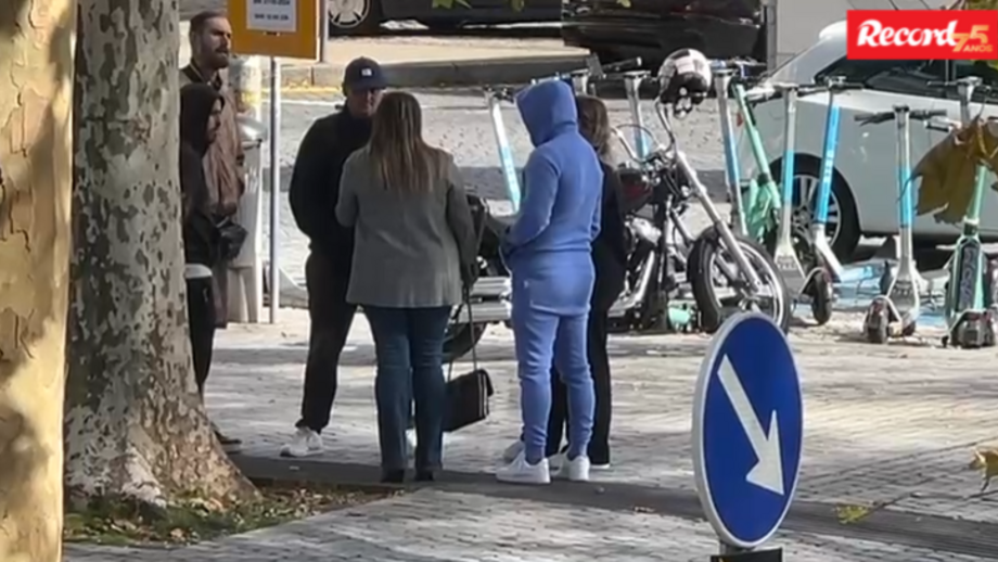 Mulher de Fernando Madureira não falou aos jornalistas