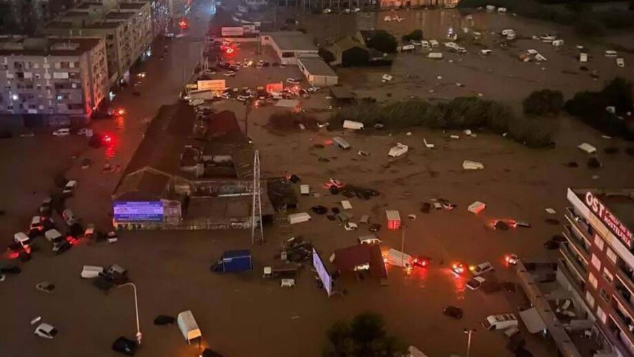 Tempestade 'Dana' está a fustigar aquela região espanhola