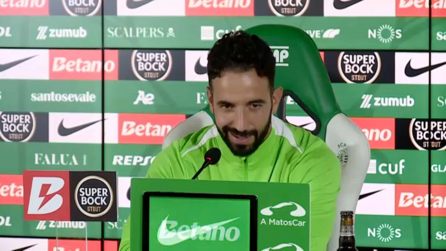 Treinador do Sporting assume que sente mais dificuldades quando não sabe o que pode ou não dizer