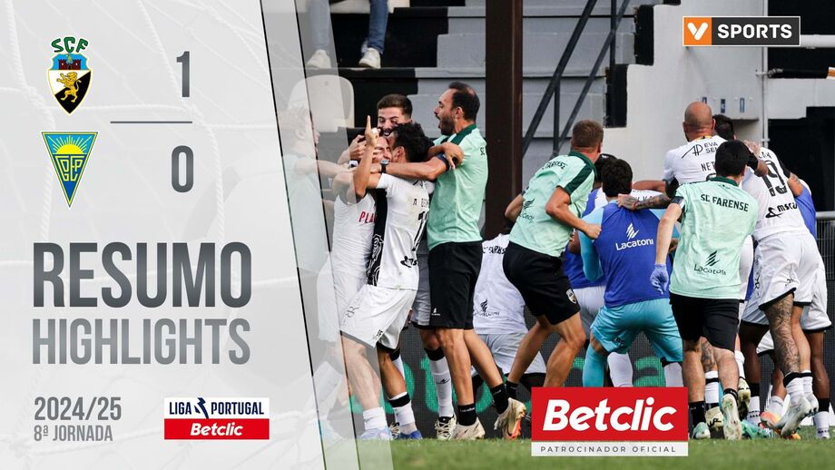 A crónica do Farense-Estoril, 1-0: Raul veste a capa de super-herói