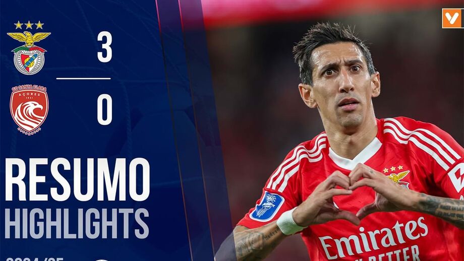 A crónica do Benfica-Santa Clara, 3-0: a magia do anjo que acendeu a Luz