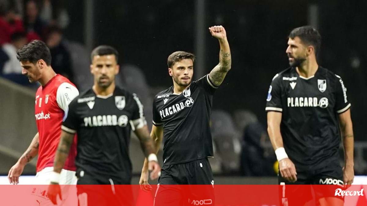 As notas dos jogadores do V. Guimarães frente ao Sp. Braga