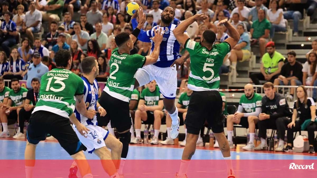 Sporting vence FC Porto no Dragão e isola-se na liderança do campeonato de andebol