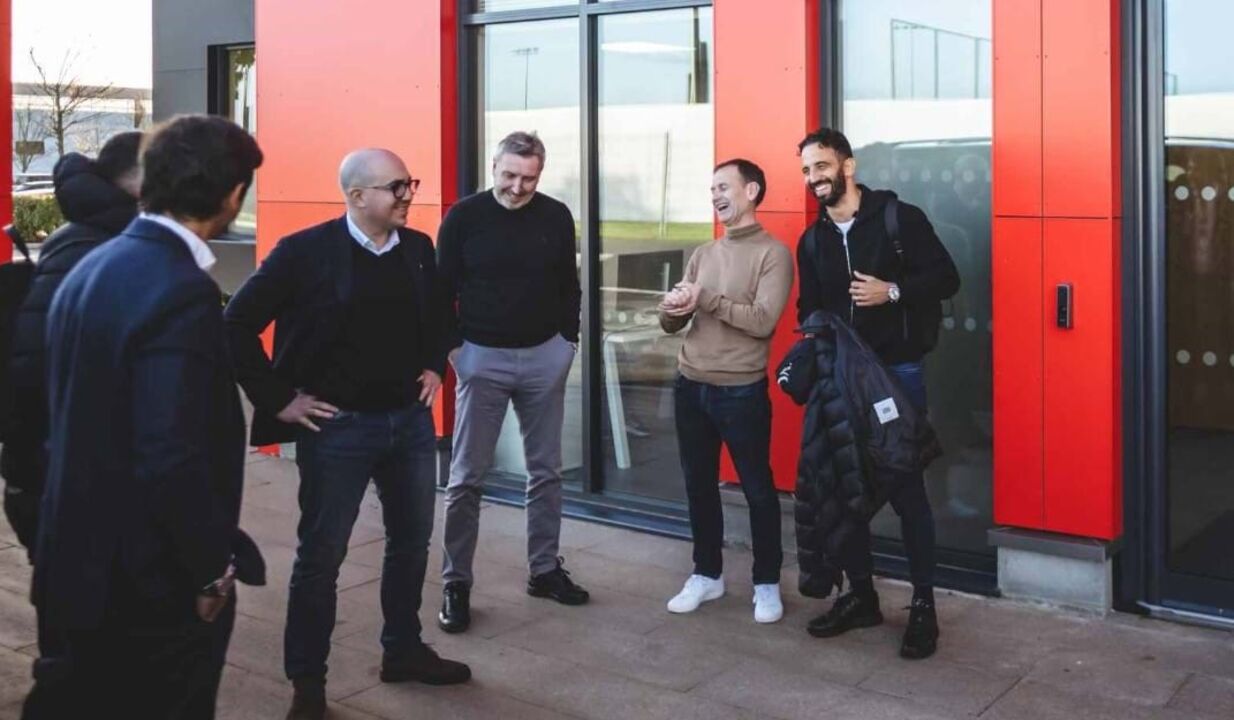 As primeiras imagens de Ruben Amorim no Manchester United Fotogalerias Jornal Record