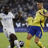 Al Hilal de Jorge Jesus perde primeiros pontos na Liga saudita na visita ao Al Nassr de Ronaldo e Otávio