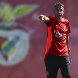 Quatro ausências no último treino do Benfica antes do jogo com o Bayern Munique