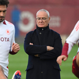 Claudio Ranieri já dirigiu o treino na AS Roma