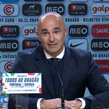 Roberto Martínez: «É cada vez mais difícil entrar no onze inicial de Portugal»