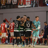 Sporting goleia Sp. Braga/AAUM e 'cola-se' ao Benfica no topo da Liga Placard de futsal