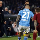 Claudio Ranieri estreia-se no comando da Roma com uma derrota diante do Nápoles