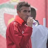 Benfica com três baixas no último treino antes do jogo com o Monaco