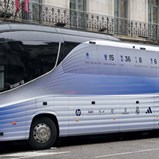 Autocarro do Real Madrid envolvido em acidente numa autoestrada em Inglaterra