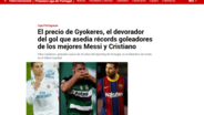 'Devorador de golos' e 'avançado da moda': Gyökeres visto pela imprensa espanhola