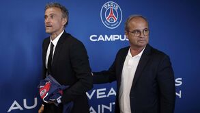 Luis Enrique deixa apoio a Luís Campos: «Comecei este trabalho a falar com ele...»