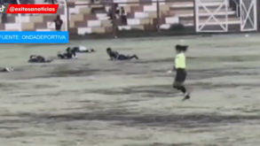 Tragédia no Peru: jogador morre em campo atingido por um raio