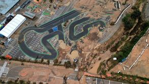 Imagens impressionantes: assim está o circuito de Valência que deveria receber o último GP da temporada