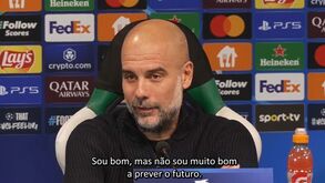 Guardiola questionado sobre Gyökeres: «Nós temos o Haaland, o melhor avançado do Mundo»