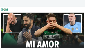 Haaland reage à goleada sofrida contra o Sporting: «Só há uma forma de seguir em frente...»