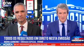 Canal NOW à frente da RTP1 na noite eleitoral americana