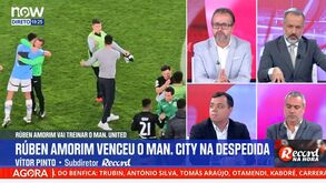 Vítor Pinto após a vitória do Sporting sobre o Man. City: «Amorim vai ser recebido em Manchester com muito mais respeito»
