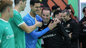 As primeiras imagens de Petit como treinador do Rio Ave