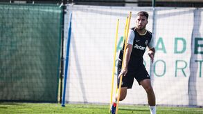 Gonçalo Inácio mais longe da Pedreira