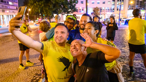 Não faltou boa disposição no primeiro treino para a São Silvestre El Corte Inglès