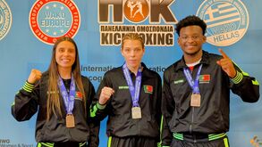Portugueses saem de Atenas com 7 medalhas no Europeu de kickboxing da WAKO