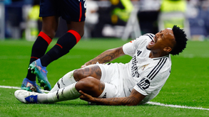 As imagens do desespero de Éder Militão após lesionar-se com gravidade no joelho direito