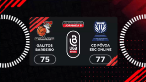 Liga Betclic masculina: o resumo do Galitos-CD Póvoa 
