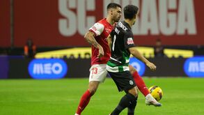 Pote sai lesionado do Sp. Braga-Sporting e deixa relvado em lágrimas