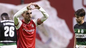 Ricardo Horta desconsolado com mais uma derrota do Sp. Braga: «Temos de ser mais adultos»