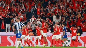 Há 60 anos que o Benfica não marcava quatro golos ao FC Porto no campeonato