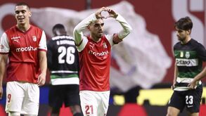 As notas dos jogadores do Sp. Braga diante do Sporting: Ricardo Horta voltou mas isso não chegou