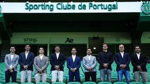 Sporting mostra nova equipa técnica: saiba quem acompanha João Pereira