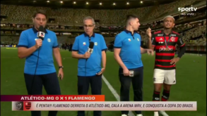 O insólito momento em que jogador do Flamengo descobre que Gabigol vai deixar o clube