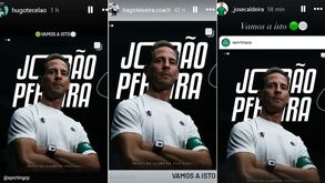 «Vamos a isto!»: adjuntos de João Pereira lançam o mote para a nova era no Sporting