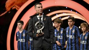 Cristiano Ronaldo distinguido na gala Quinas de Ouro: «Fico dececionado com alguns jogadores que não querem representar Portugal»