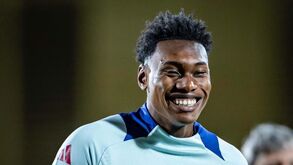 As primeiras imagens de Samu no treino da seleção espanhola