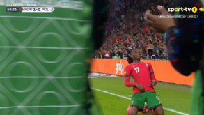 De uma área à outra: Rafael Leão arrancou e só parou quando colocou Portugal a vencer
